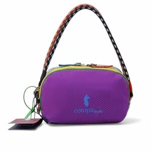 Cotopaxi Multicolored Shoulder Travel Bag: Purple Multi NWT
